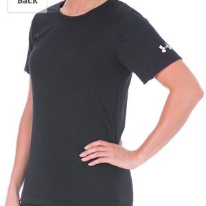 Under armour women running yoga black shirt